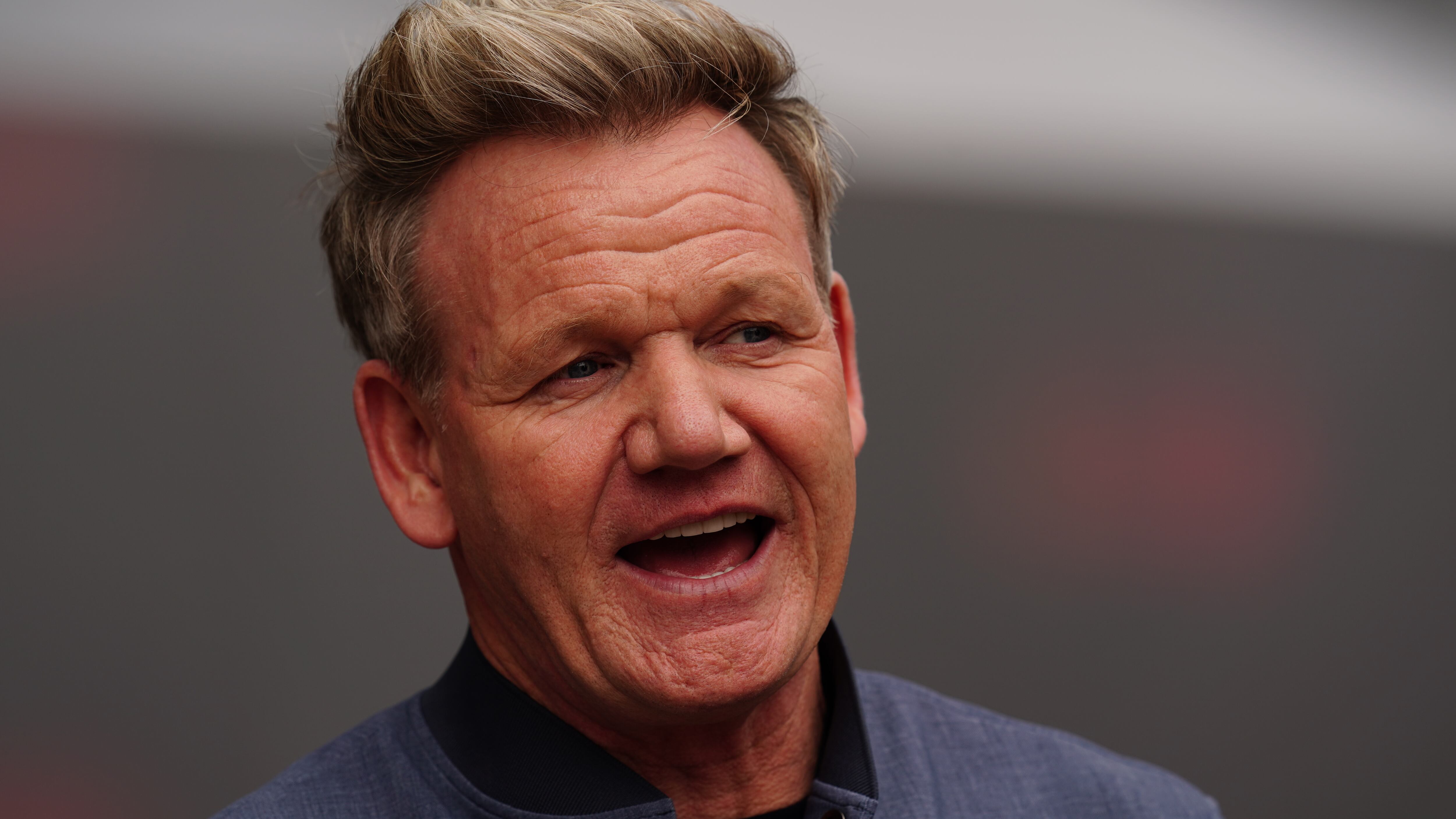 Gordon Ramsay was injured in a cycling accident