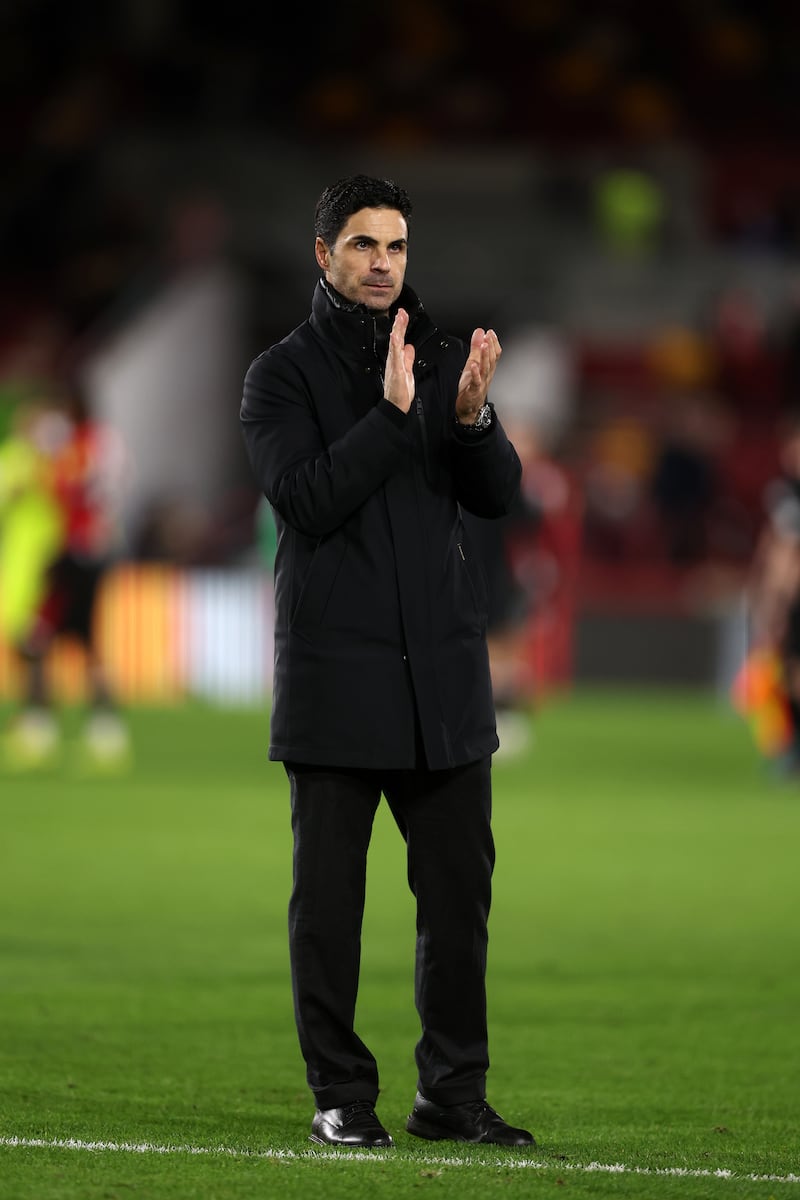 Mikel Arteta is determined to enjoy the highs with Arsenal