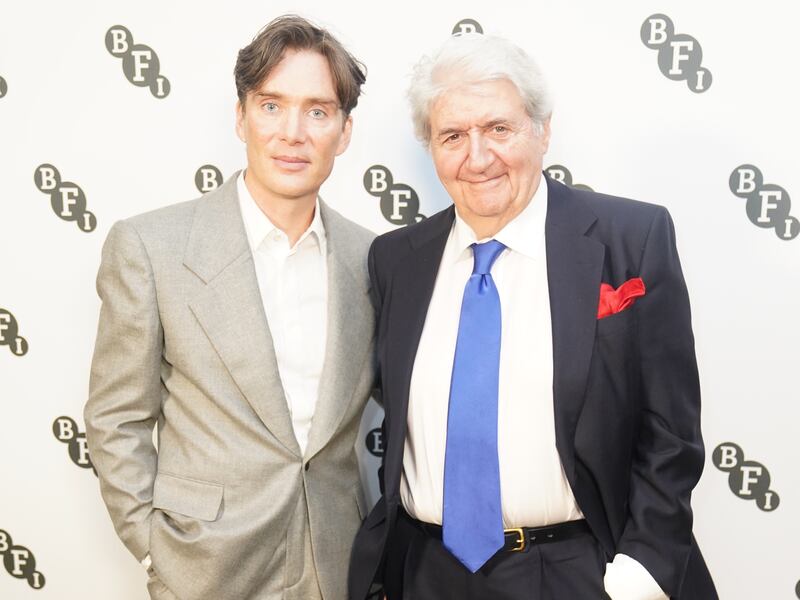 Cillian Murphy and Tom Conti attend the BFI Fellowship Annual Dinner, honouring Christopher Nolan