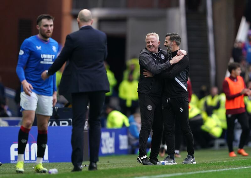 Stuart Kettlwell’s side won at Ibrox in March
