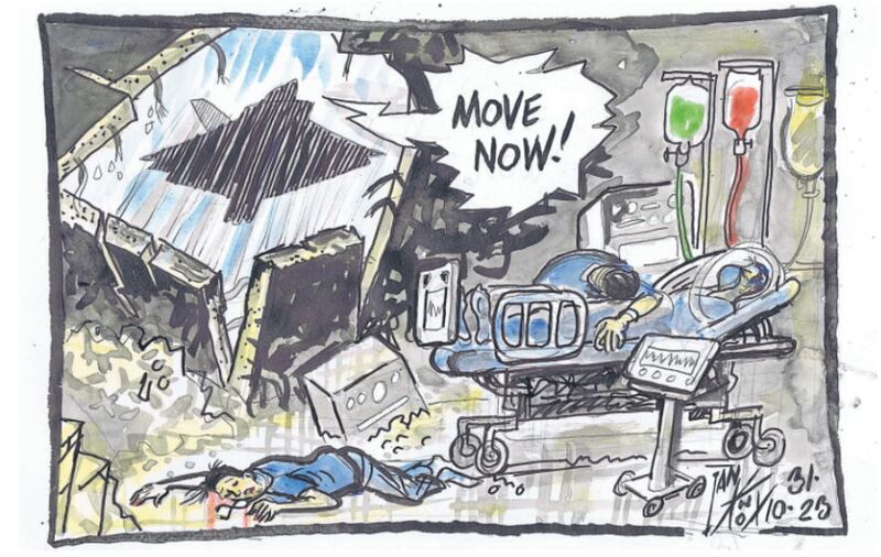 Ian Knox cartoon 31/10/23