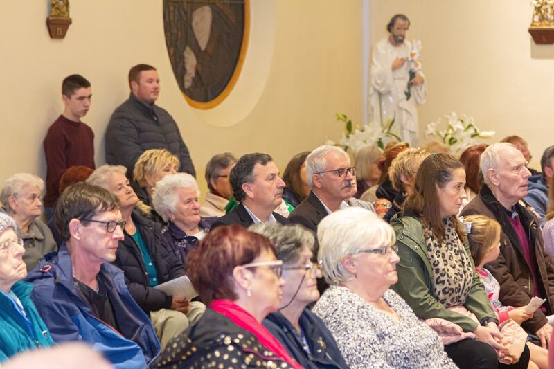 A shrine to Mother Teresa and those killed in the Ballymurphy and Springhill-Westrock  Massacres has been blessed in Corpus Christi parish. Picture by Gerd Curley