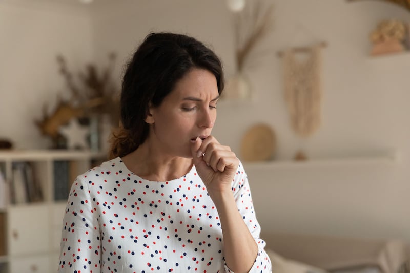 Coughing is one of the main symptoms