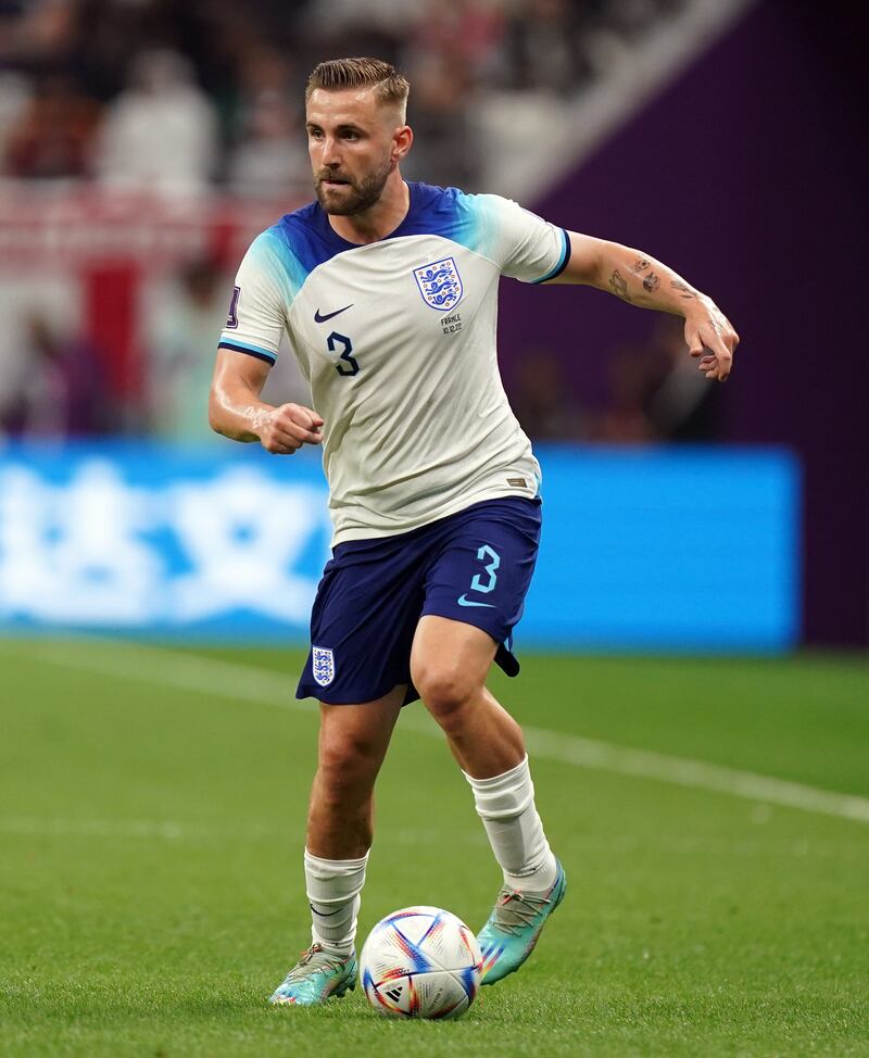Luke Shaw is England’s main injury worry