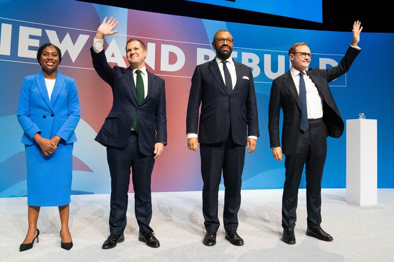 The four candidates used the Conservative Party conference to make their pitches to members and MPs, with James Cleverly appearing to be the big winner from the event