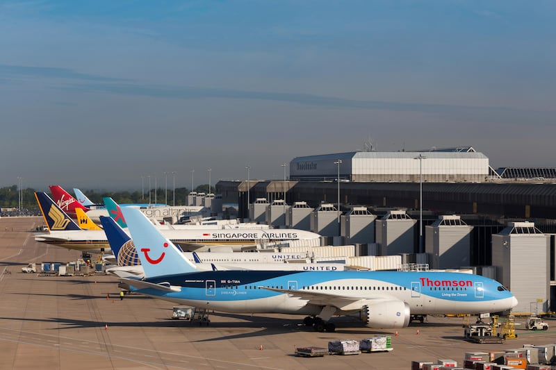 The incident happened at Manchester Airport’s terminal two