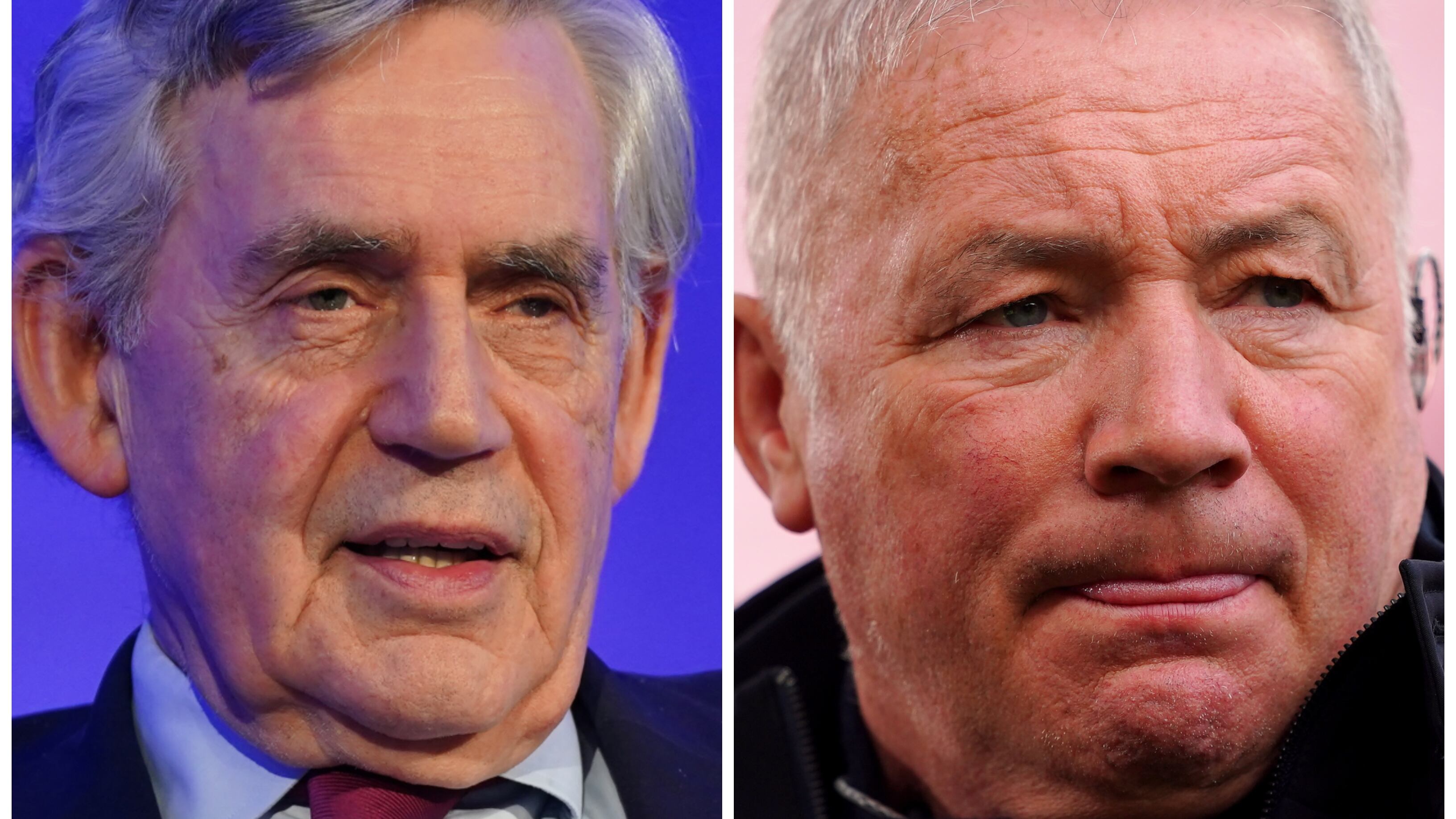 Gordon Brown and Ally McCoist are among those honoured by the King