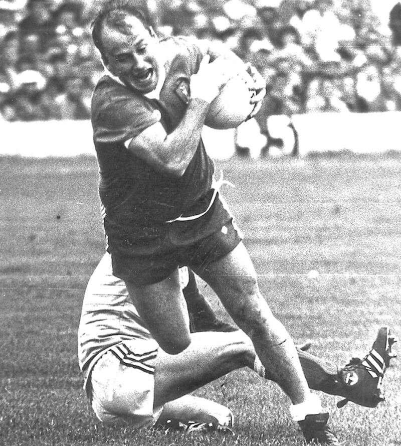 Eugene &#39;Nudie&#39; Hughes scored a match-winning 1-3 in the 1988 Ulster final against Tyrone 