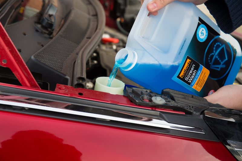 Always keep your screen wash topped up.