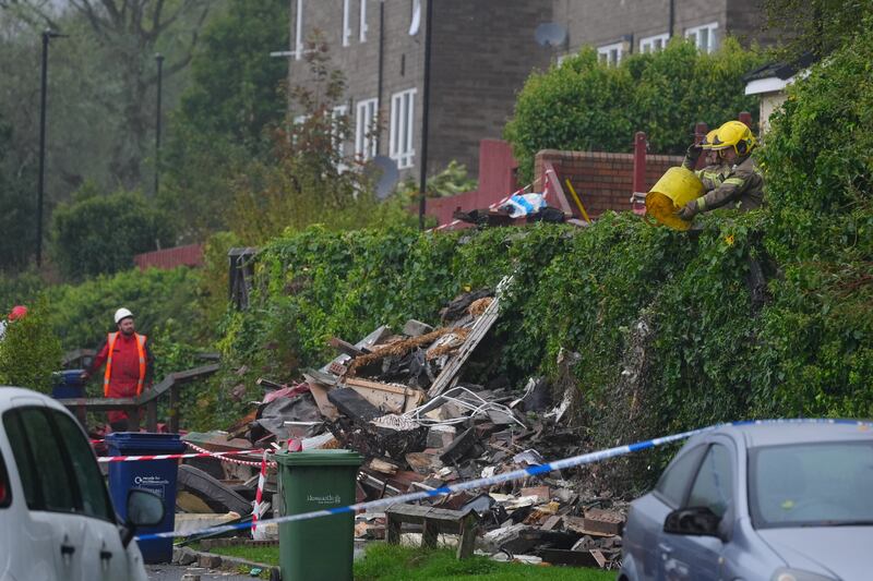 The scene in Violet Close in Benwell