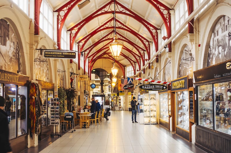 A quiet morning inside Inverness’ Victorian Market