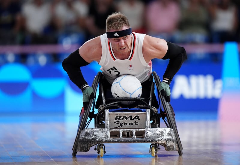 Great Britain’s Aaron Phipps during the Paris 2024 Summer Paralympic Games