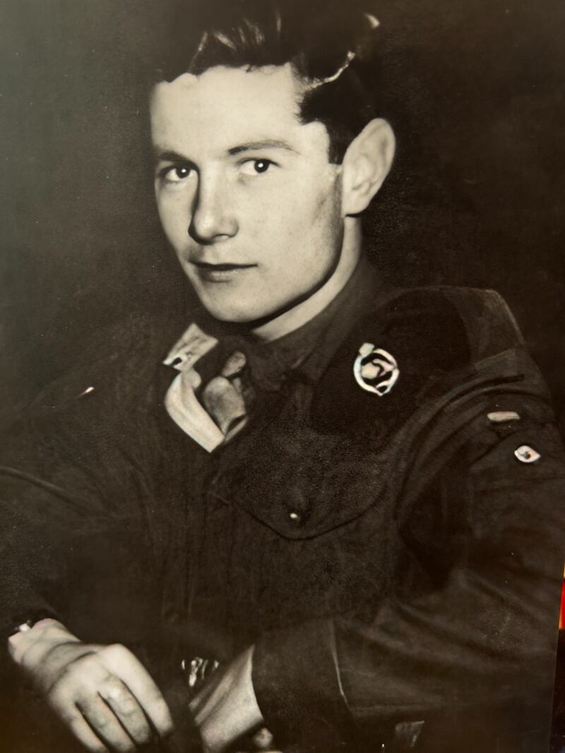 George Lewis in his military uniform