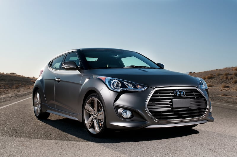 The Veloster Turbo was only on sale here in the UK for two years. (Hyundai)