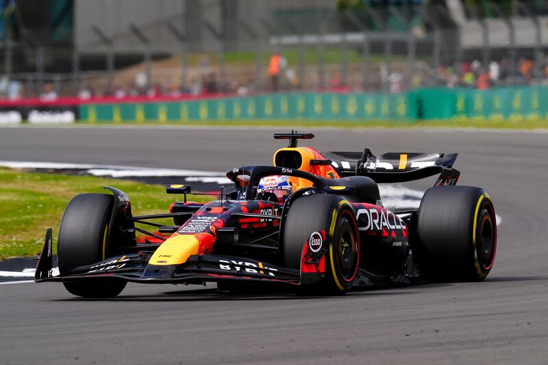 Max Verstappen struggled at Silverstone