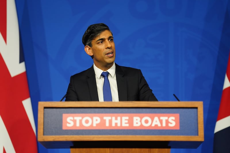 Prime Minister Rishi Sunak has vowed to ‘stop the boats’