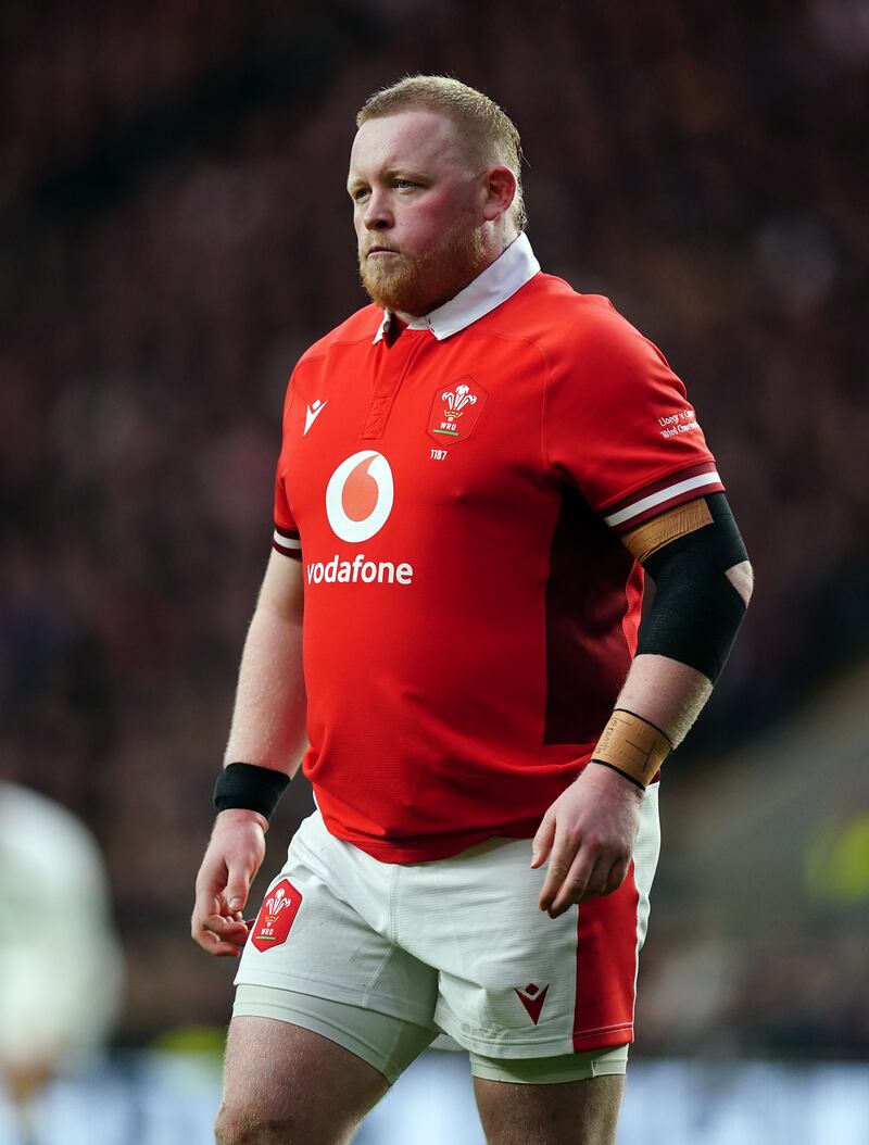 Prop Keiron Assiratti went off during Wales’ defeat against South Africa