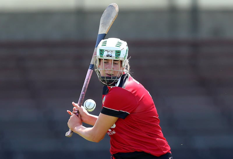 Dearbhla Magee goaled for Liatroim in Sunday's Down camogie championship semi-final 