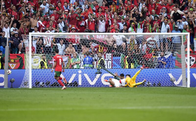 Turkey were beat in convincing fashion by Portugal