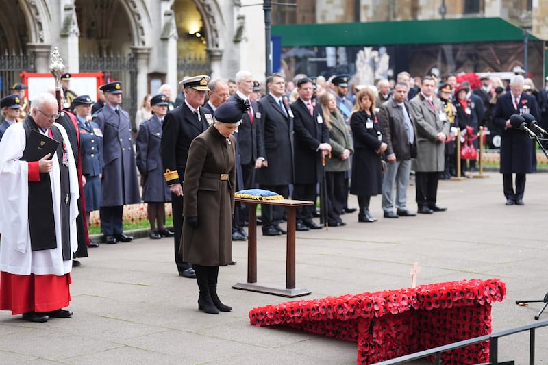 The event at Westminster Abbey was attended by more than 1,000 guests