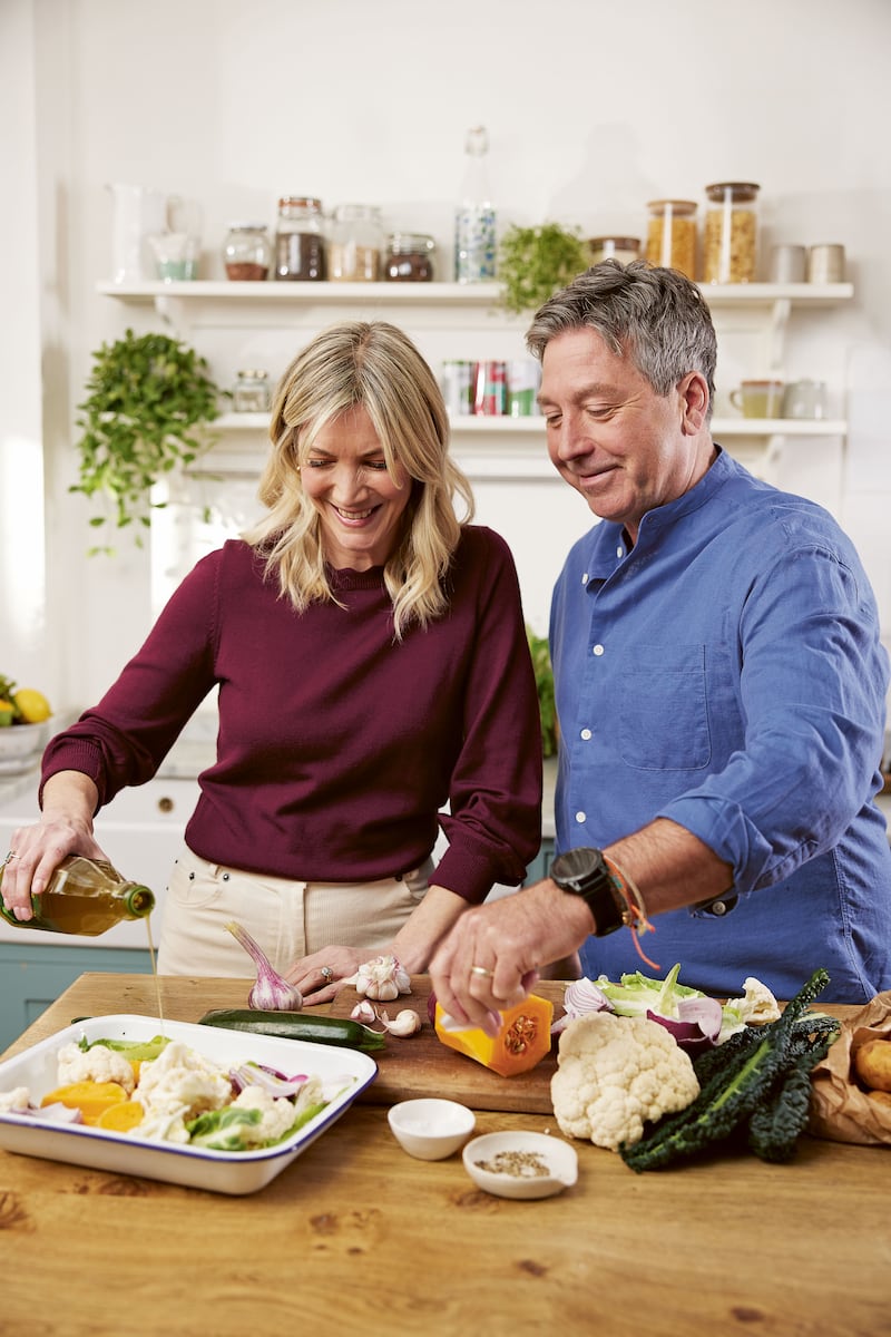 John Torode and Lisa Faulkner’s new cookbook has a focus on accessibility