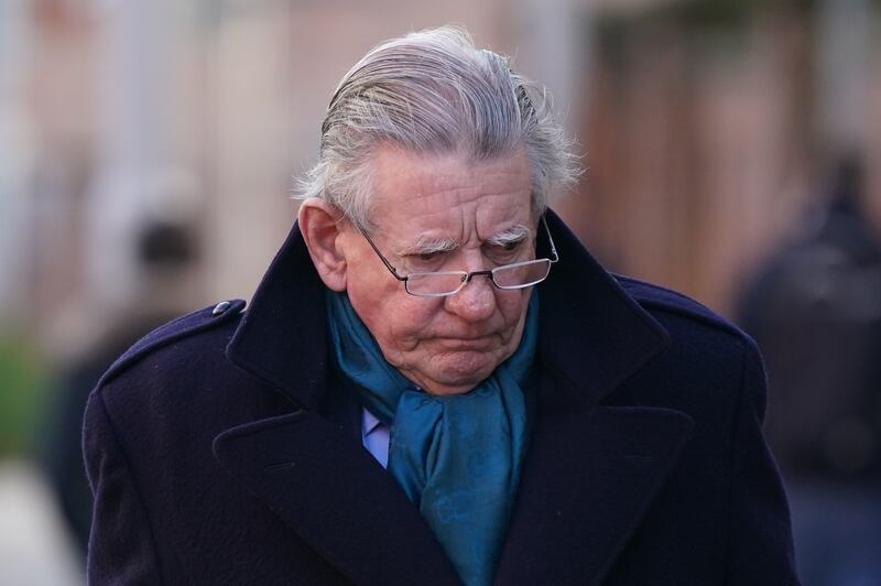 Defence KC Peter Joyce outside Nottingham Crown Court on Wednesday morning