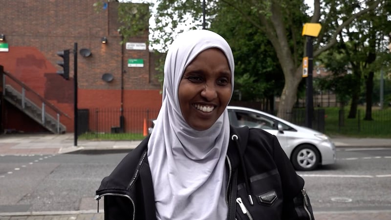 Halimo Abdulle spoke of her support for Mr Corbyn