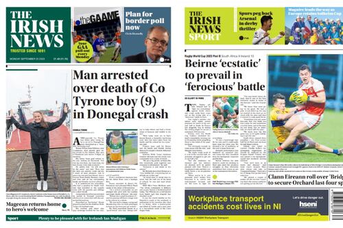 Irish News editor Noel Doran: A message to our readers