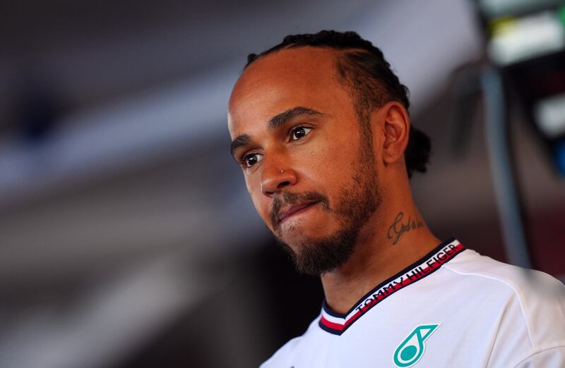 Lewis Hamilton is eighth in the world championship