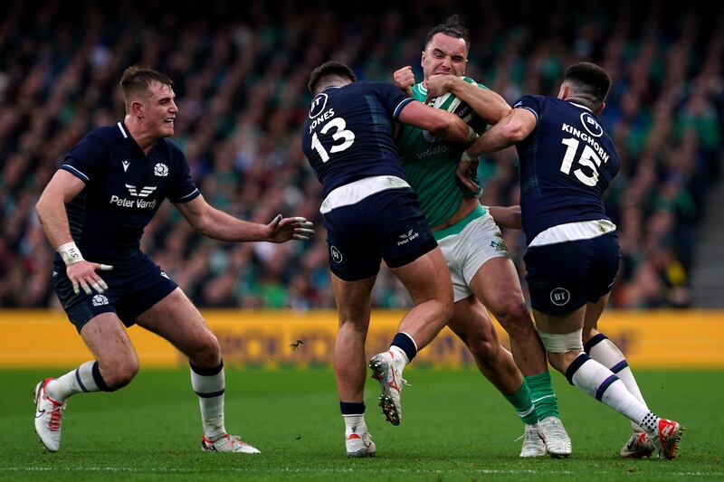 Scotland pushed Ireland close in Dublin