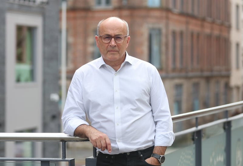 Professor Nick Maynard  who is a gastrointestinal surgeon at Oxford University Hospital, who has been visiting Gaza regularly since 2010, working with Trócaire’s partner organisation Medical Aid for Palestinians.
PICTURE COLM LENAGHAN