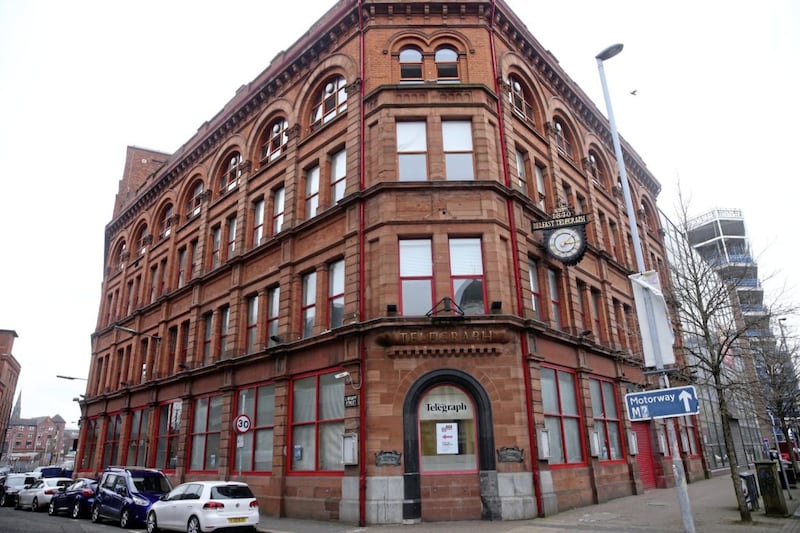 The old Belfast Telegraph building. Picture by Mal McCann 