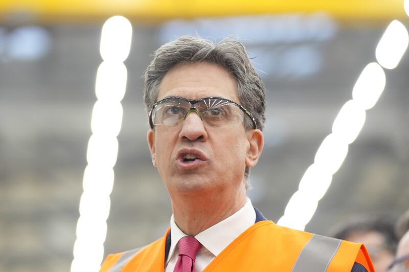 Energy secretary Ed Miliband laid out plans to decarbonise the grid earlier in December