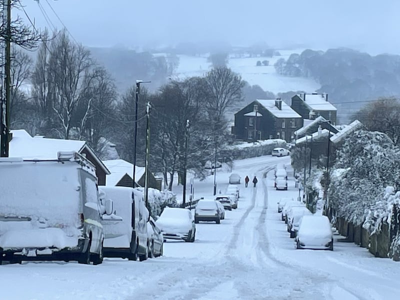 More snow is forecast to fall over large parts of the UK on Monday