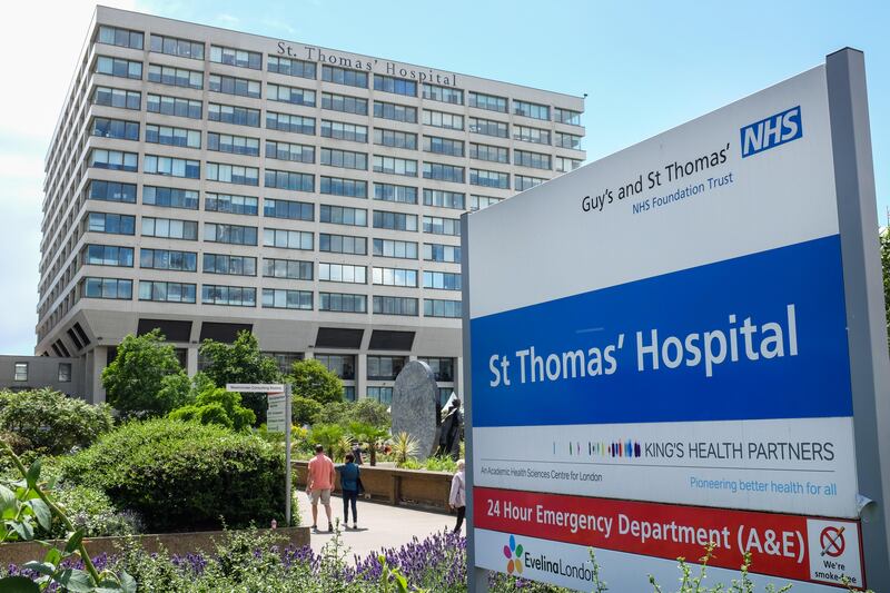 St Thomas’ was among a number of London hospitals affected by the cyber attack