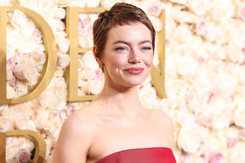 Short cuts and the pixie fringe are set to come back after Emma Stone sported her new looks at the Golden Globes