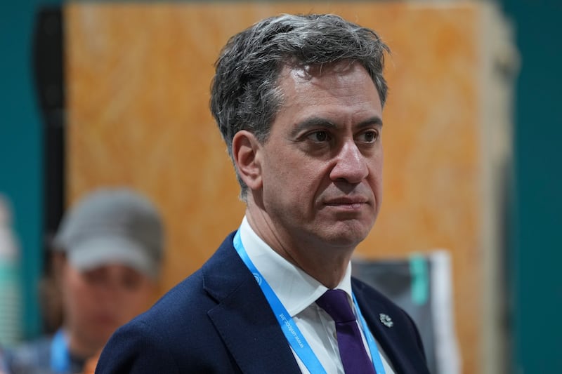 Edward Miliband will join other ministers in Baku (Peter Dejong/AP)