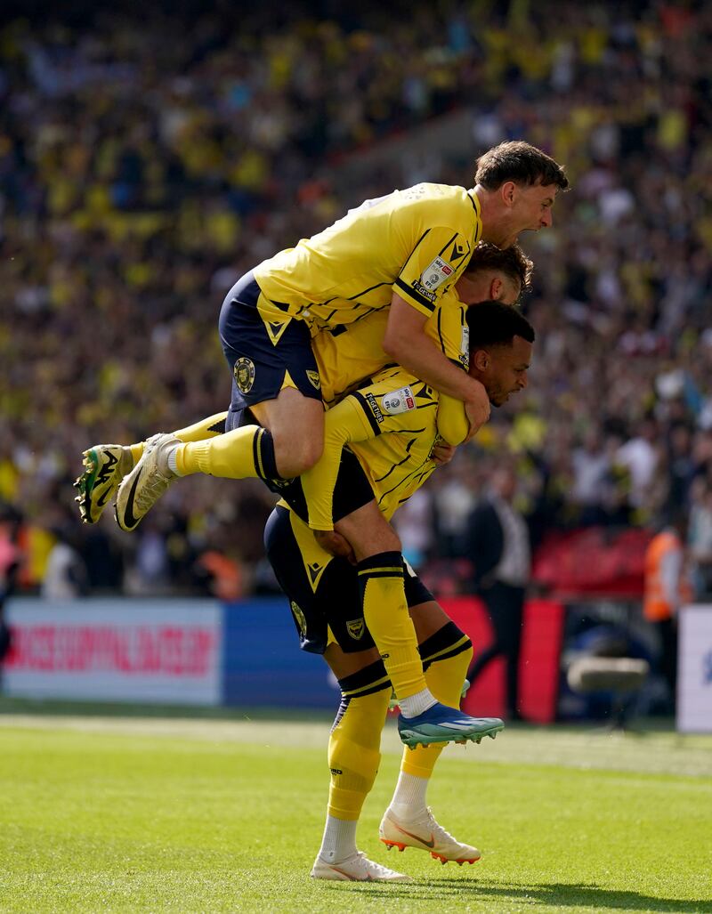 Londoner Murphy’s (bottom) first double in nearly five years came in the opening half