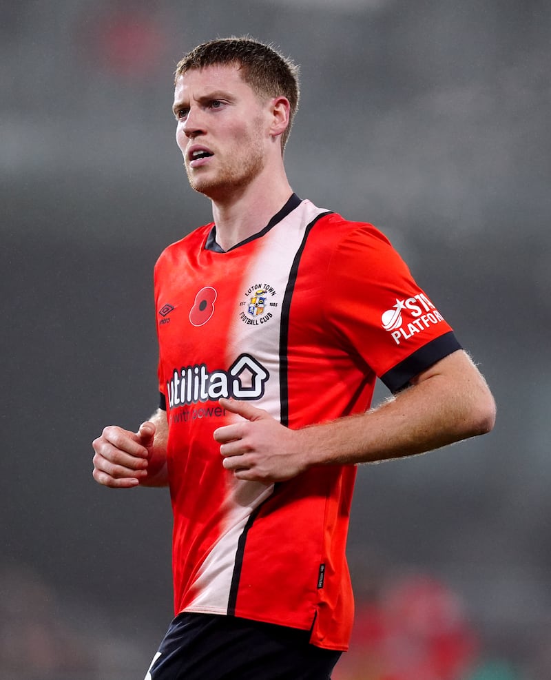 Mark McGuinness is currently playing his club football for Luton Town