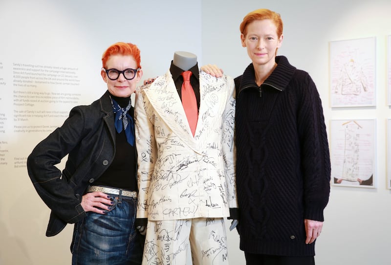 Tilda Swinton and Sandy Powell became close friends and colleagues after working together in 1992