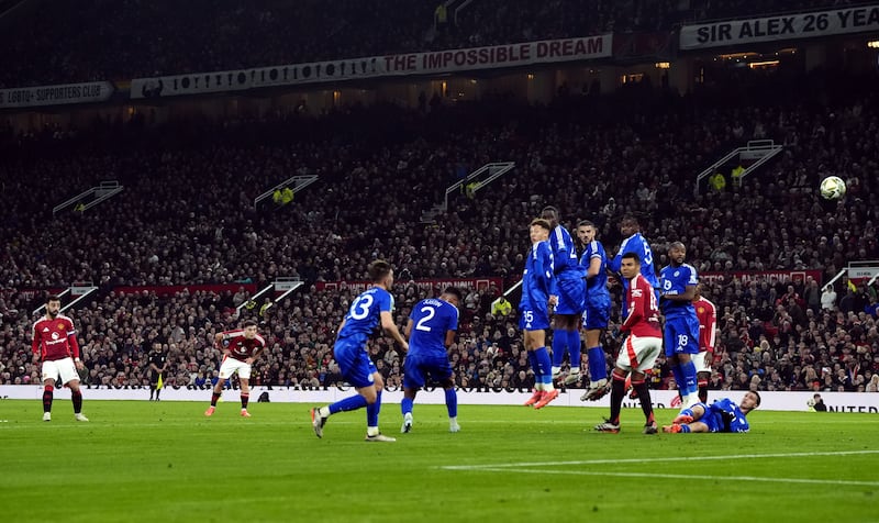 Manchester United claimed a big Carabao Cup victory over Leicester recently