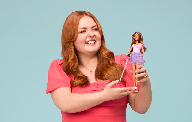 Lucy Edwards said it was ‘incredible’ to see a blind Barbie be released.