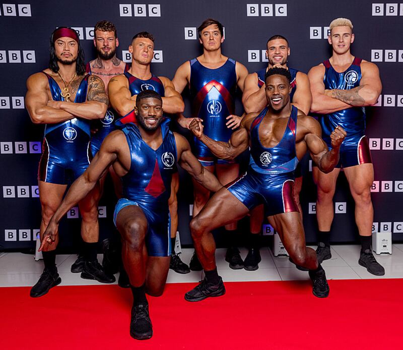 Gladiators Viper. Giant, Legend, Phantom, Apollo, Nitro, Steel, Bionic,Coming soon… Gladiators head to BBC Headquarters to the shows return to screens. ,BBC ,Guy LEvy