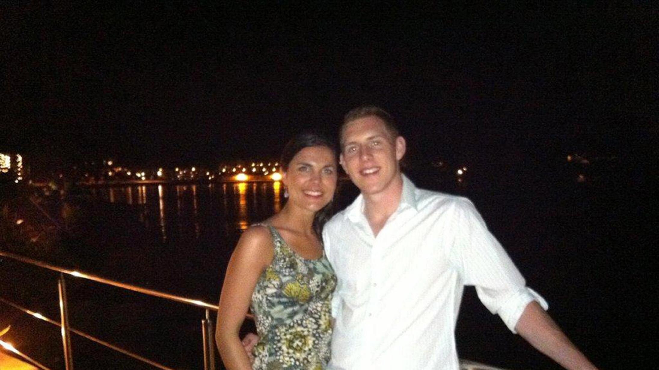 John and Michaela McAreavey during their honeymoon in 2011 (Family handout/PA)