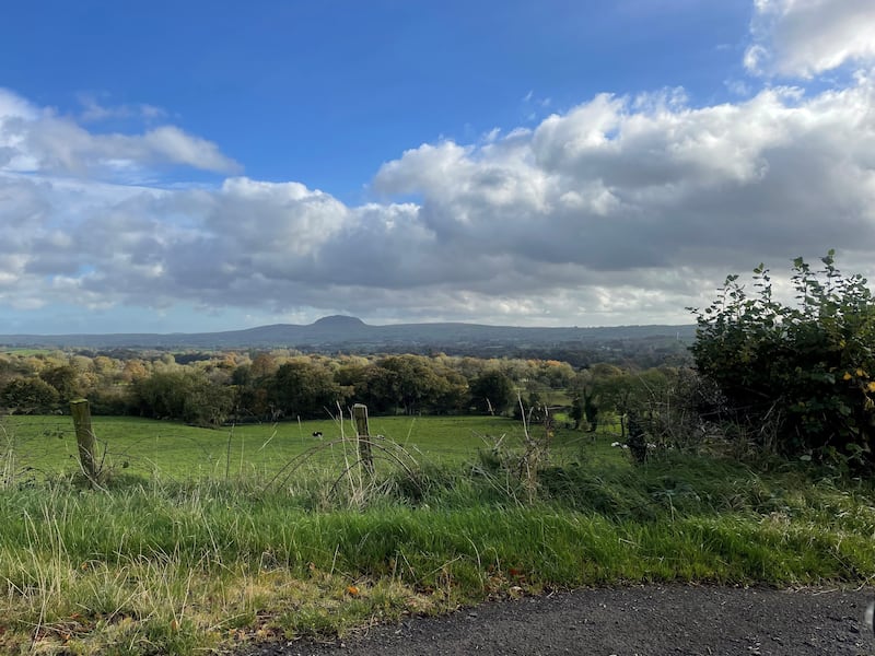 Slemish Mountain and the surrounding countryside provides inspiration for an artist in her special home craft workshop