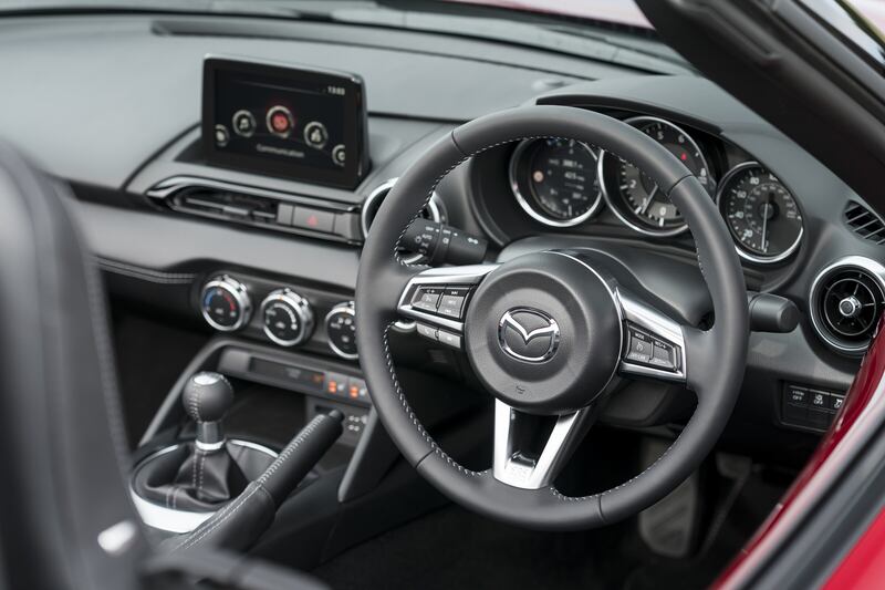 The MX-5 puts the driver at the heart of the action