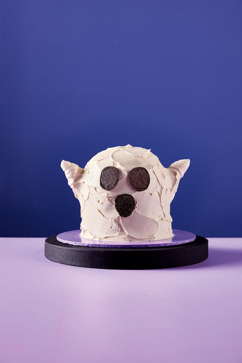 Ghastly ghost from Tigga Mac’s Cake Hacks