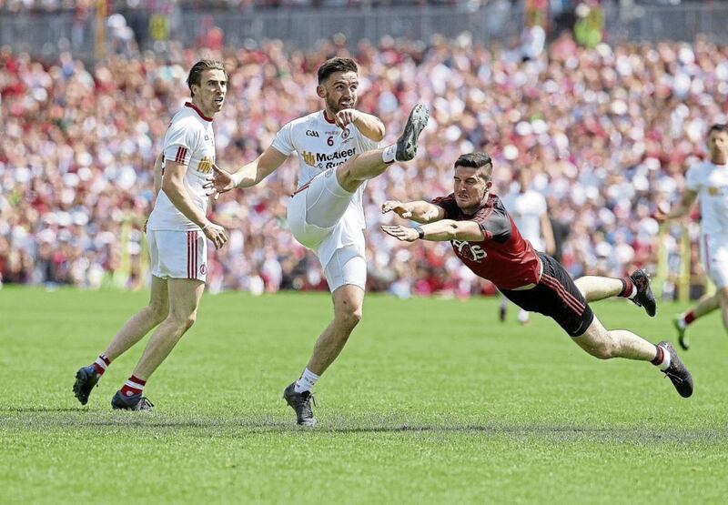 Padraig Hampsey has been one of the stars for Tyrone. 