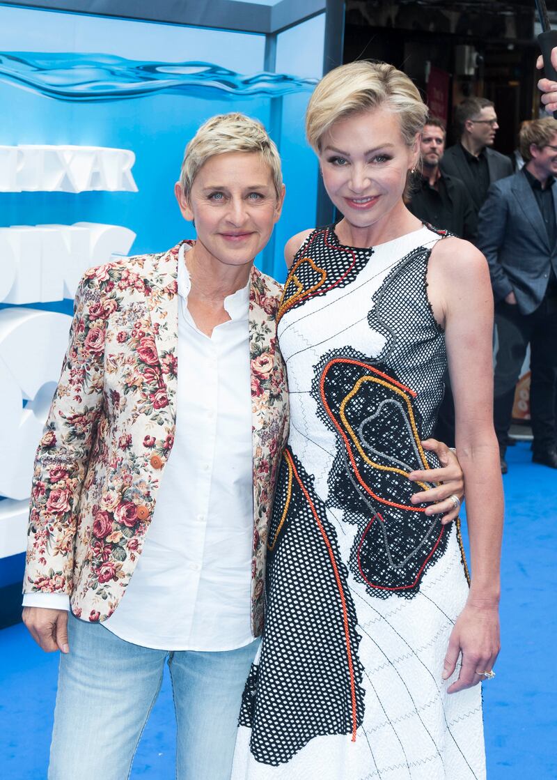 Ellen DeGeneres and her wife Portia de Rossi