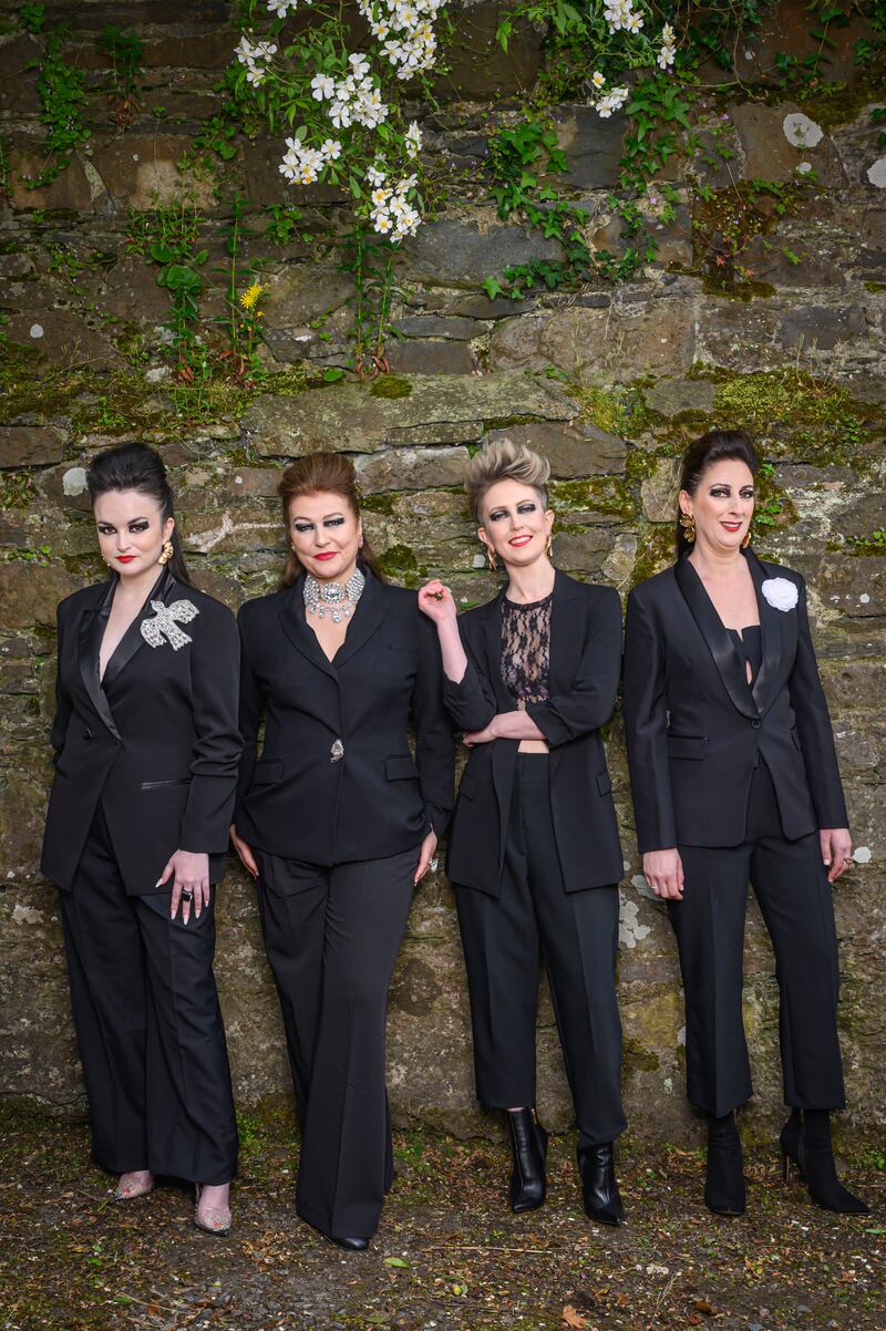 Mary McCabe, Carolyn Dobbin, Sarah Richmond and Jenny Bourke are the four female principles starring in NI Opera’s upcoming production of Russian classic Eugene Onégin